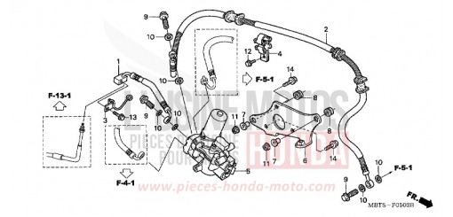 ABS UNIT (FRONT) XL1000VA5 de 2005